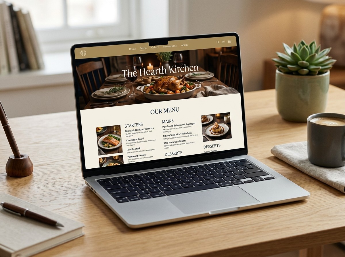 Restaurant website